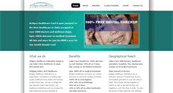 Desktop Screenshot of bridgeshealthcare.in