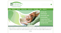 Desktop Screenshot of bridgeshealthcare.co.uk